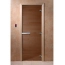 Дверь DoorWood 9x20 (Бронза,  коробка из лиственных пород, петли (3 шт.))